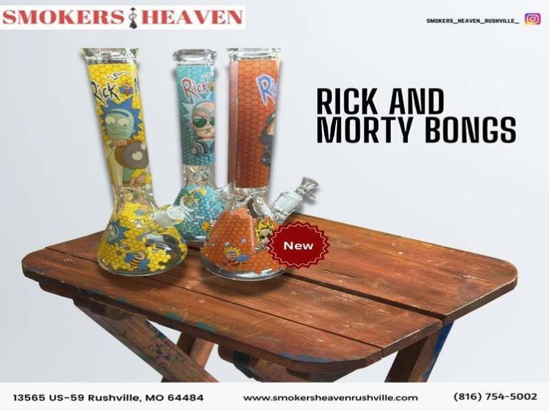 Rick and Morty bongs