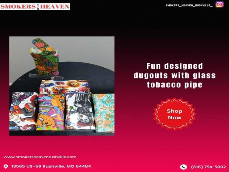 Glass tobacco pipes