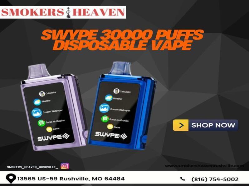 Swype 30,000 Puffs Disposable Vape available in Rushville 