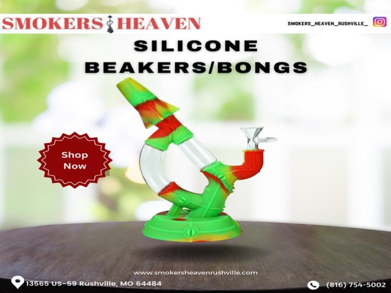 Durable and colorful Silicone Beakers/Bongs