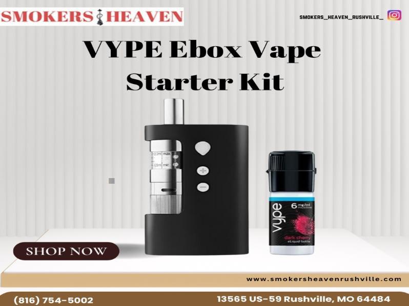 VYPE Ebox Vape Starter Kit available in Rushville MO