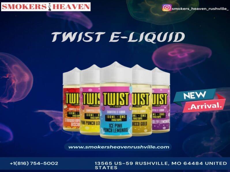 Twist E-liquid is available in Rushville